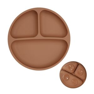 JACAUY BPA Free Baby Sucker Plate Silicone Material Suction Design Children Dishes Feeding Bowls Toddler Training Tableware Baby Dining