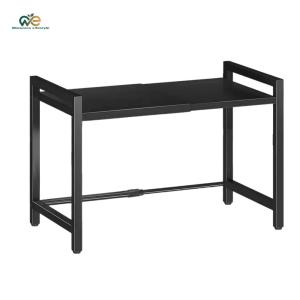 Extendable Microwave Stand Heavy Duty Over Microwave Shelf Height Adjustable Kitchen Storage Rack for Kitchen Countertop [Winnereco Lifestyle]
