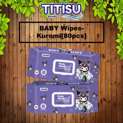 🧻 [80pcs] Tisu Bayi Baby Wipes Pure Water Tissue Alcohol Free No Harsh Chemical Gentle Safe for Infant Newborn 婴儿湿巾 🧻