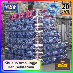 Kasur Busa Royal REE - 90/100/120/160/180 - Tebal 21cm (Royal Exclusive Economy)