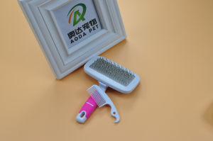 Pet Slicker Brush Needle Combs With Non-Slip Handle Small Medium Dog Pet Fur Slicker Brush Comb Hair Hair Brushes Hair Removal Knotting Comb Groom