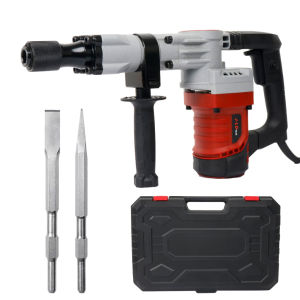 JLD Demolition Hammer 220V Portable Jack Hammer / Chipping Gun Heavy Duty 1600W