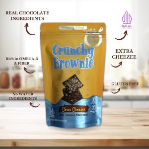 Brownie Krispi Merk Gogofiled Bronis Kering Cemilan Enak