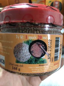 Mè rang muối Quy Nguyên tỉ lệ 1:20 hũ 168g