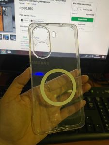 IDEA CASE - XIAOMI POCO X7 PRO SOFT CASE CLEAR BENING RING MAGSAVE ANTI KUNING CASING HANDPHONE