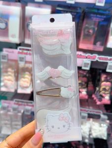 กิ๊ฟติดผม 4 ชิ้น ของเกาหลี Fillimilli x Hello Kitty ของแท้ 100% พร้อมส่ง!