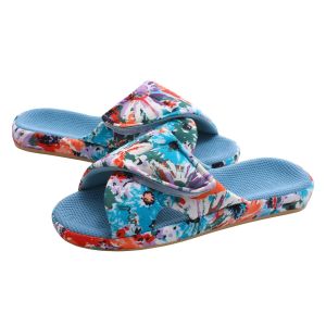 Evshine Memory Foam Women Slippers Fashion Open Toe Orthopedic House Slippers Corduroy Bedroom Slides Cotton Shoes For Women2026
