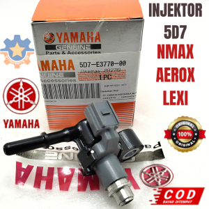 INJEKTOR ASSY 5D7 MOTOR YAMAHA NMAX LEXI AEROX KUALITAS ORISINIL ASLI YGP INJEKSI