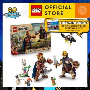 LEGO ONE PIECE 75644 Dorry vs. Brogy – Giants of Little Garden (733 Pieces) Building Blocks