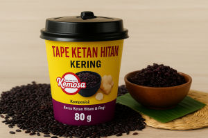 Tape Ketan Hitam Kering | Legit Manis & Praktis Untuk Camilan