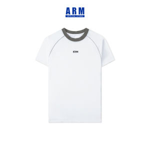 Áo Thun Thể Thao Nam ARM BodyFit phối viền Áo tập gym nam vải lạnh nhanh khô thoáng khí
