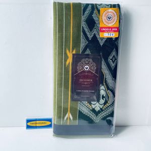 SARUNG  HALUS EKSLUSIF HIJAU DEWASA EXCLUSIVE SARONG  MADE IN PEKALONGAN ANTI LUNTUR