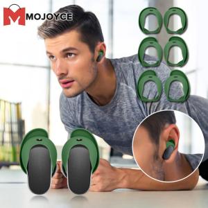 MOJOYCE 3 Pairs Silicone Ear Tips Covers Ear Bud Tips Anti Scratch Sport Wingtip Reusable for Bose QuietComfort Ultra Earbuds for Bose QuietComfort Earbuds II