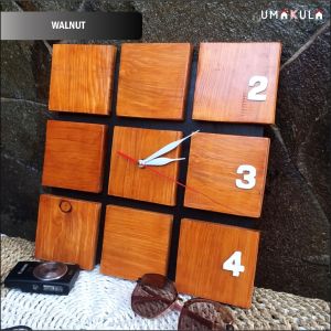 JAM DINDING KAYU JATI BELANDA SOLID UNIK MEWAH RUANG TAMU AESTHETIC KLASIK SENI GAYA RETRO VINTAGE RUSTIC DESAIN MODEL TERBARU 2023 UKURAN JUMBO MINIMALIS HIASAN PAJANGAN TEMBOK KAMAR TIDUR TERLARIS TERMURAH