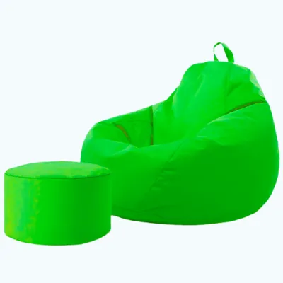 Ghế Sofa thư giãn 3ii Home kèm đôn gác chân chống thấm size lớn với nhiều màu sắc trang trí
