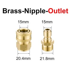 2pcs/Set Quick Release/Pressure Washer/Pressure Washer Coupling/Pressure Washer Hose Connector