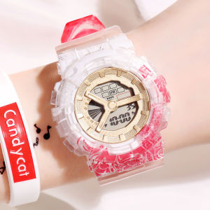BS Watch For Kids G-Shock Same Design One Piece Dragon Ball Z Joint Model Waterproof LED Sports Watch Casio SB