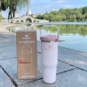 original MOQ1 Stanley30oz Xách Tay 304 Cốc giữ nhiệt bằng thép không gỉ cốc cách nhiệt gắn trên xe hơi