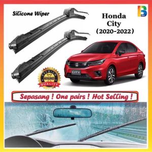 HONDA CITY SILICONE WIPER 1PAIRS(2PCS) ( Years 2020-2022 ) Silicone Advance Cleaning Wiper SF14 SF26