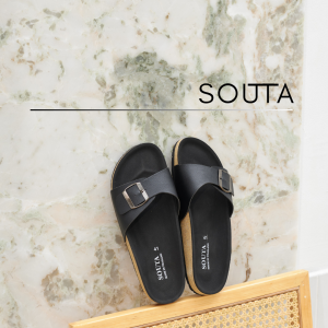⚡️Souta รองเท้าวินเทจ รวมรุ่ม สีดำล้วน Size 35-45 🔥 >> *ลด1ไซส์*