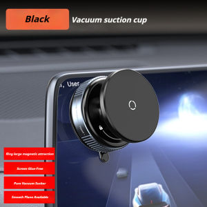 Kebidumei Car Mount Mobile Phone Holder Ma-gnetic Vacuum Adsorption 360° Rotation Super Strong Suction Bracket for Phone Smartphone