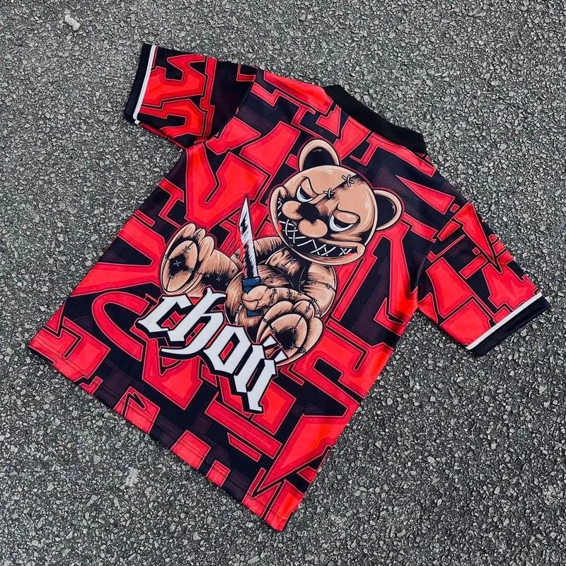 ⭐LOW PRICE⭐ 2023 CHOII RED BEAR EDITION Choii Baju Tshirt Lelaki