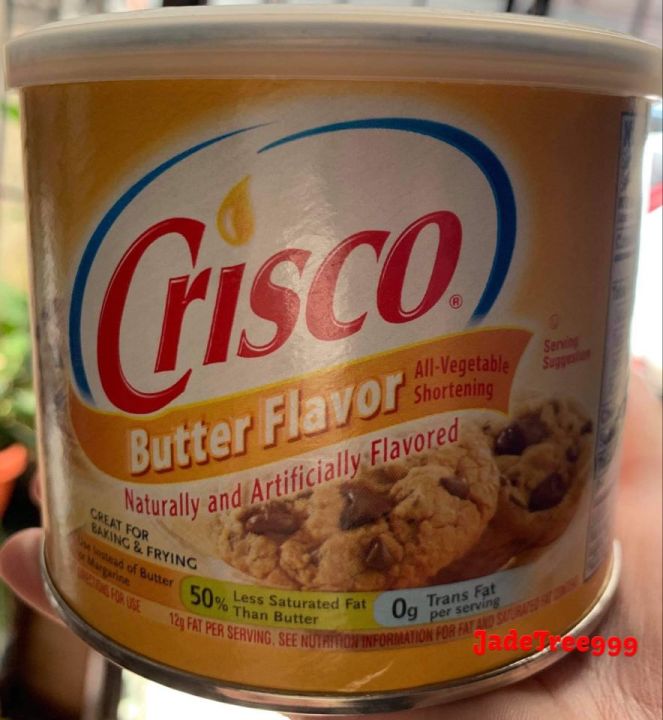 Crisco All Vegetable Shortening (BUTTER Flavor) 453g Lazada PH