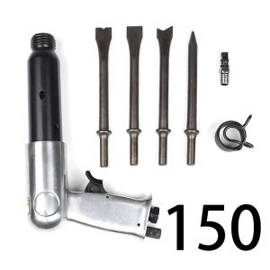 190mm mini air chipping hammer Industrial Air Chisel Pneumatic air Hammer Shovel Tool Kit Air Compressor Small Rust Remover Cutting Drilling Chipping