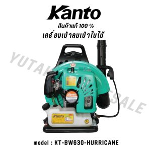 KANTO เครื่องเป่าลม เป่าใบไม้ รุ่น KT-BW630-HURRICANE ชนิดเครื่องยนต์ เบนซิน 2 จังหวะ