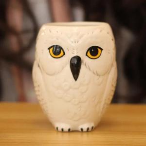 Owl Ceramic Mug Cute Animal Coffee Cup for Milk Juice & Daily Drinking Creative Gift for Kids