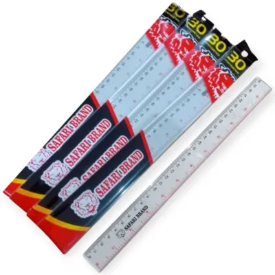 BELLA 12pcs PENGGARIS 30cm BUTTERFLY / SAFARI PLASTIK MIKA
