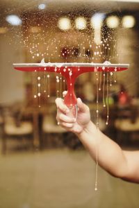 LIAO High-Quality Window Glass Squeegee Wiper - Durable Window Cleaning Tool for Home Improvement & Car