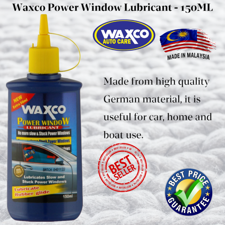 Waxco Power Window Lubricant -150ML | Lazada