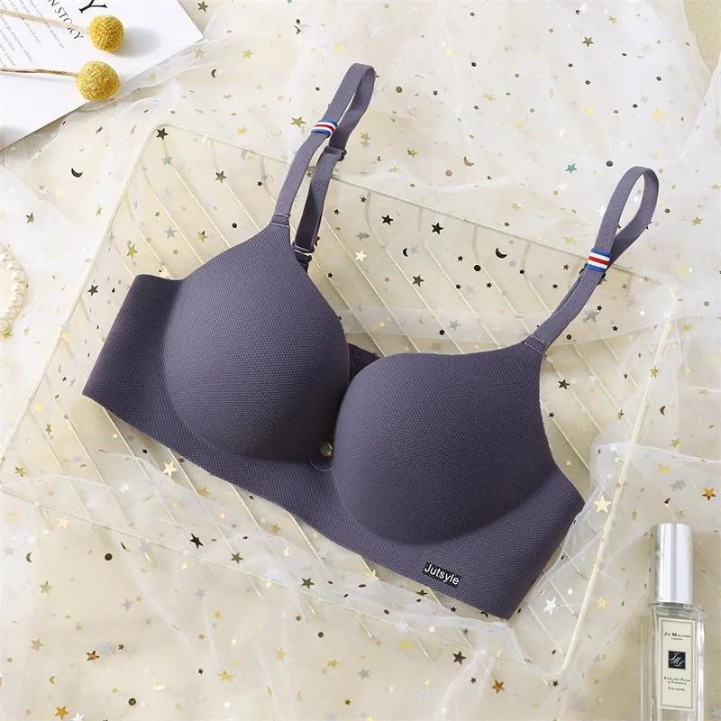 RANMO 32/70-38/85 French seamless wireless push up bra underwear lingerie  women 2023 new style