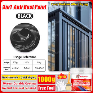 【100% damage compensation】Rust converter anti rust paint for metal 1000g Convert rust into a protective layer to prevent rust and mildew water-based metal Waterproof Metal Rust Conversion Agent metallic rust converter remover anti-rust