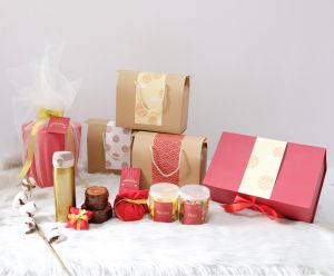 Paket Lengkap Hampers Bingkisan Parcel Premium Hard Box Imlek Chinese New Year Gong Xi Fa Cai Murah Premium