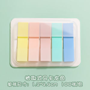 Hộp Giấy Phân Trang Set 100 Giấy Note Ghi Chú Đánh Dấu Trang Trên Sách Vở Cho HSSV