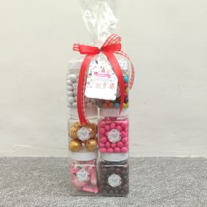 Parcel Coklat + Yupi 6 Toples -coklat lebaran- parcel coklat- coklat kiloan- hampers coklat-