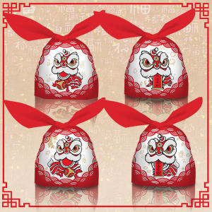 [SG Stock] 1PC Festive Christmas Gift Plastic Bags - Santa & Reindeer Design