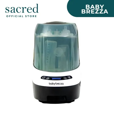 Baby Brezza Bottle Washer Pro - 3-in-1 Automatic Baby Bottle Washer Sterilizer & Dryer Machine Smart Bottle Cleanser for Baby