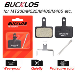 BUCKLOS Shimano B01S MTB Brake Pads MT200 Resin Metal Bike Brake Pads M8020 M6100 Cycling Disc Brake Pad for TRP TEKTRO