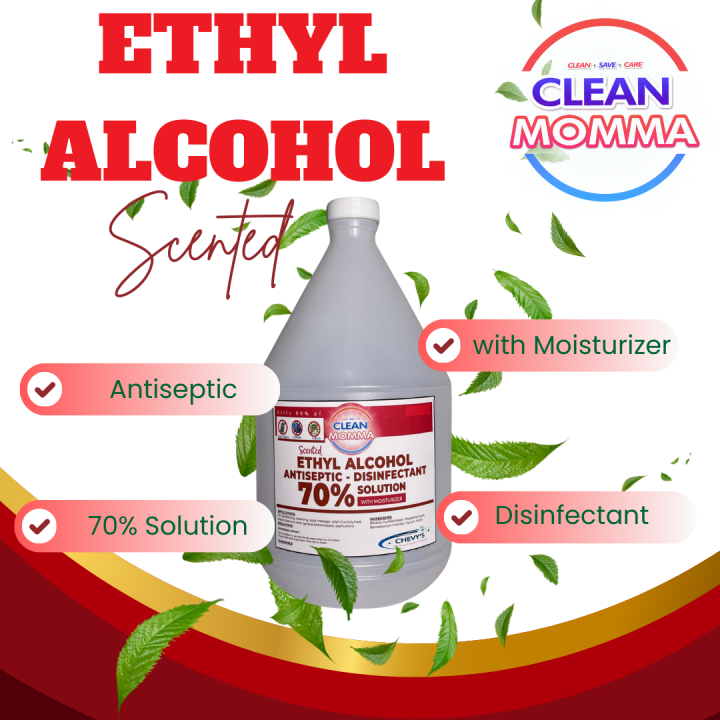 Ethyl Alcohol (Scented) / 70% Ethyl Alcohol Disinfectant and Antiseptic ...