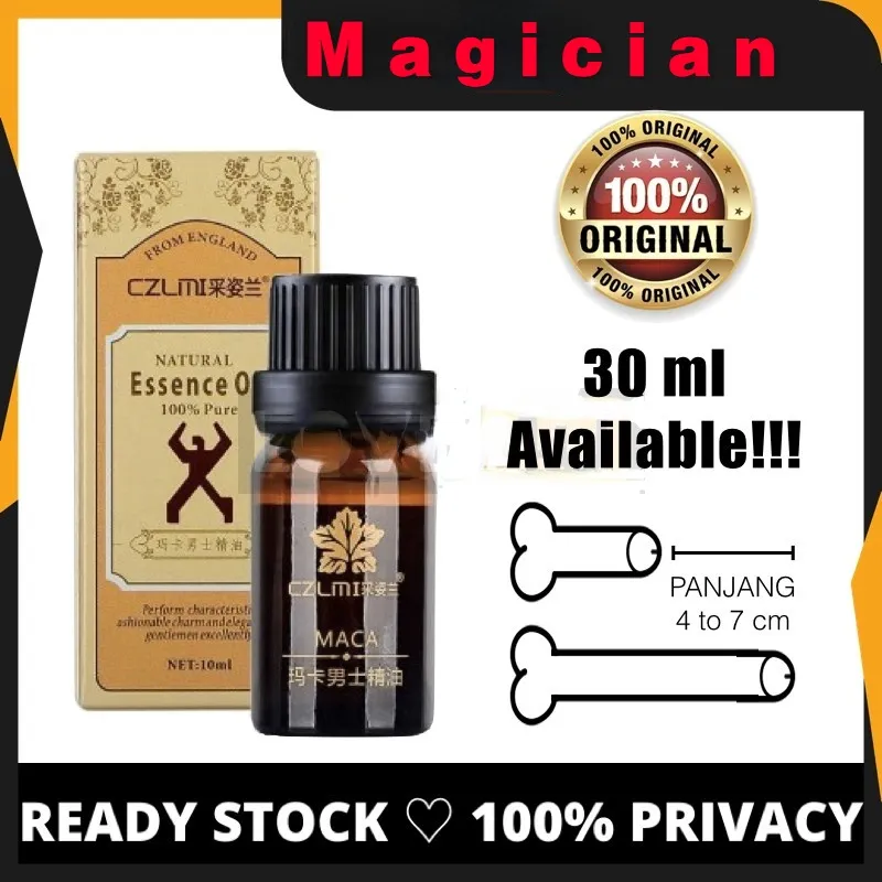 MACA OIL Men Enlarge Penis Oil Sex Delay Growth Extension