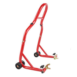 Universal Motorcycle Black/Red Full Set Rear Wheel Support Stand Wheel Stand Auto Wheel Support Frame Tire Repairing Tool