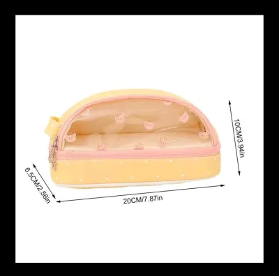 (A2800) TEMPAT PENSIL 2 SUSUN DOMPET MAKEUP SELETING MOTIF ANIMAL