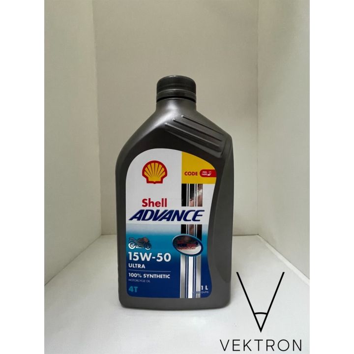 Shell Advance Ultra 4T 15W50 | Lazada Singapore