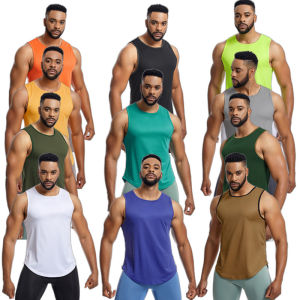 Mens Running Yoga Gym Fitness Training Sports Loose Vest Mesh Tank Sleeveless T-Shirt Top Basketball  Sportswear M L XL 2XL 3XL