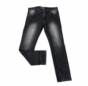 Celana Jeans FIFTY ONE Slimfit Full Length Warna Abu-abu/Biru