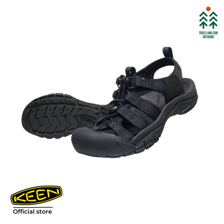 Keen Womens Newport H2 [Triple Black] Triple Black Water Shoe