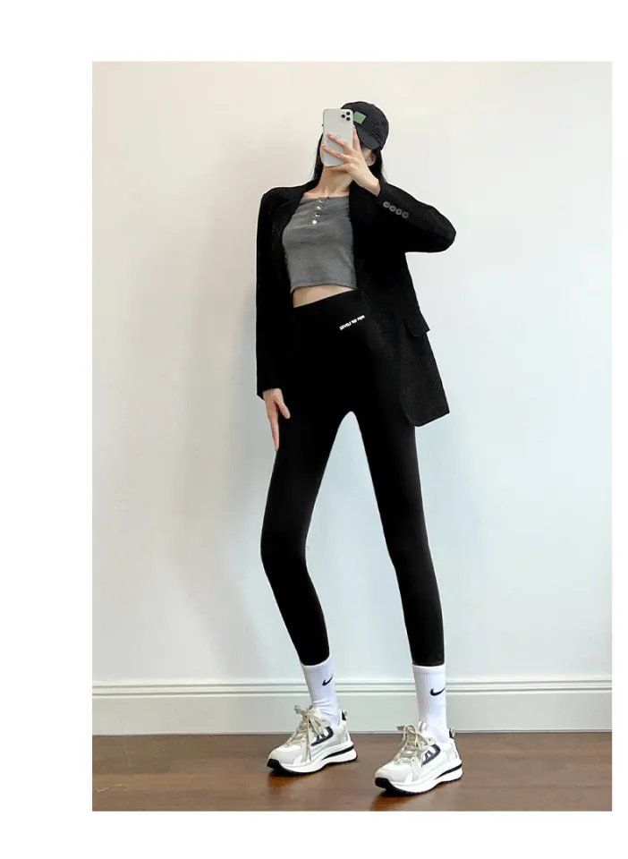 ins Shark pants fall leggings for women girls Korean style high